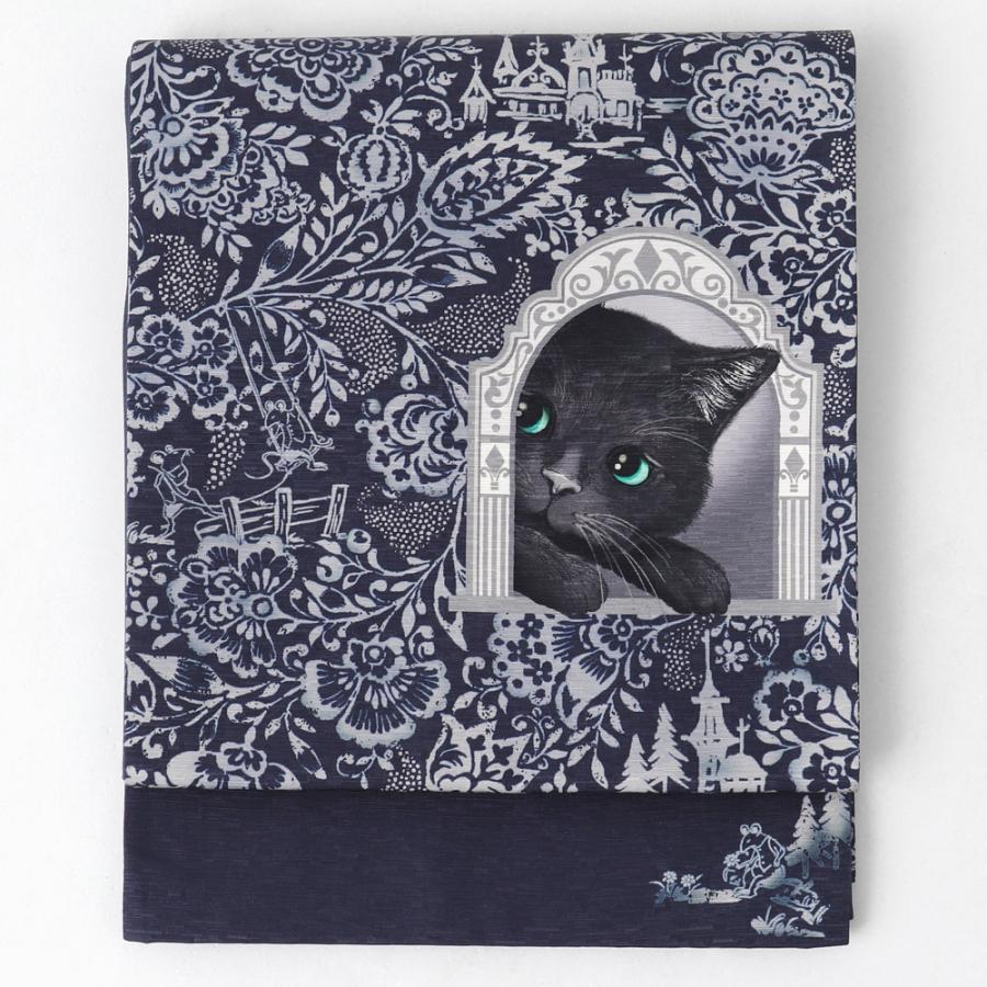 京袋帯 WAKKA ワッカ 帯 袋帯 単品 おび obi お太鼓 京都 猫 京袋帯 WAKKA ワッカ 帯 袋帯 単品 おび obi お太鼓 京都 猫