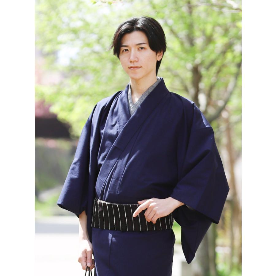 ROCCA メンズ 木綿着物 角帯 2点セット セレクトセット 久留米織 ROCCA メンズ 木綿着物 角帯 2点セット セレクトセット 久留米織