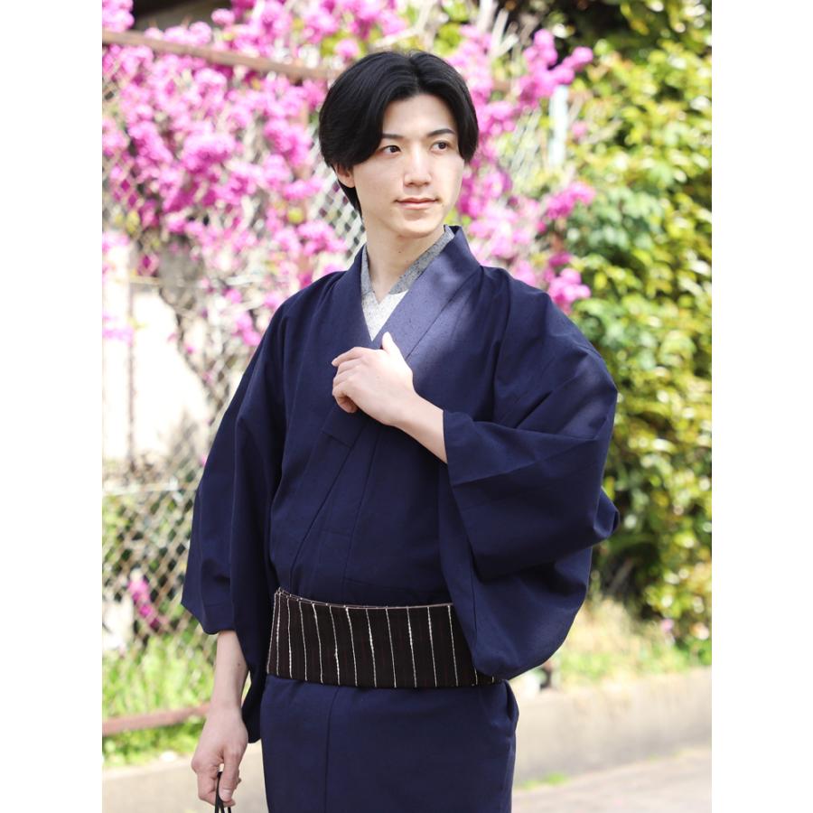 ROCCA メンズ 木綿着物 角帯 2点セット セレクトセット 久留米織 ROCCA メンズ 木綿着物 角帯 2点セット セレクトセット 久留米織