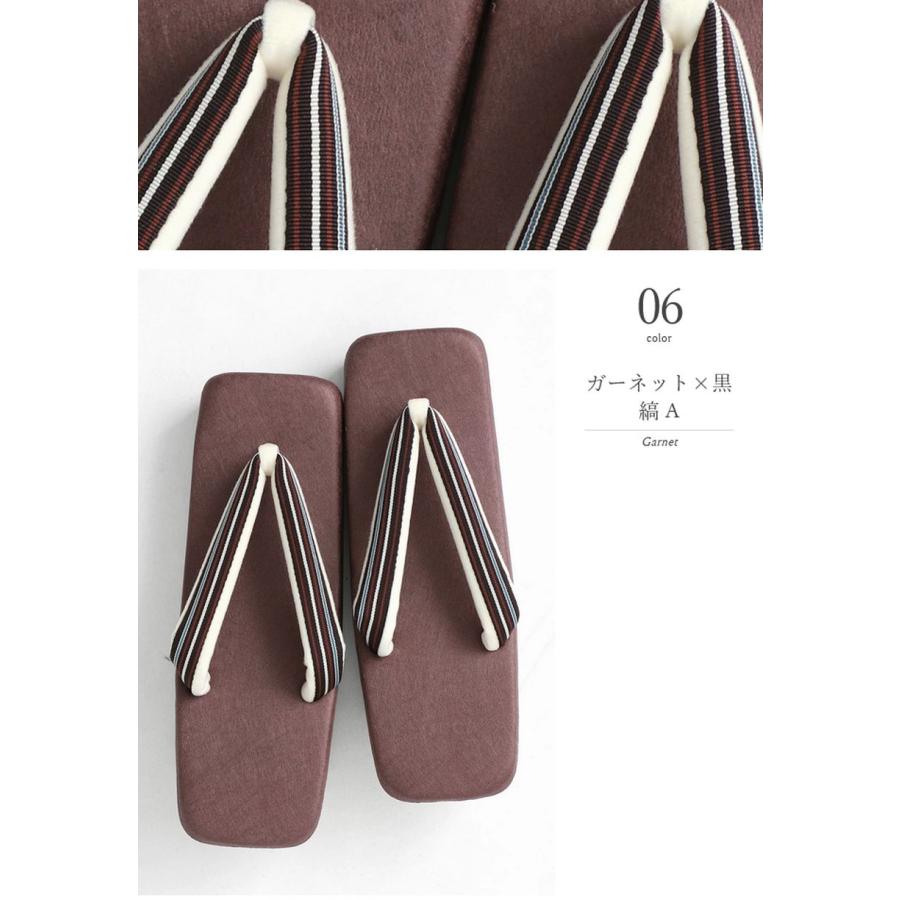 ROCCA 博多織草履 L-LL サイズ 角型 草履 日本製 六花