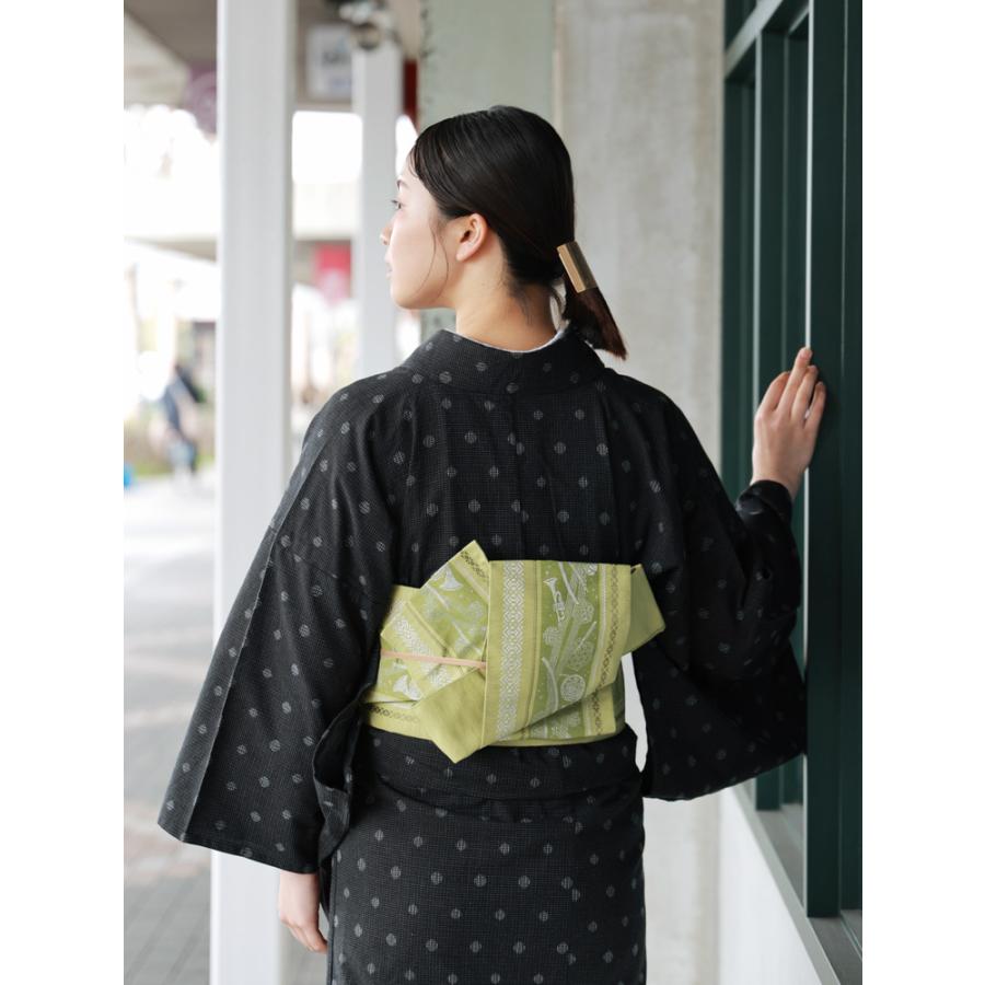 木綿　手織　久留米　亀甲織り出し　着物（８５８） 木綿 手織 久留米 亀甲織り出し 着物（858） - メルカリ