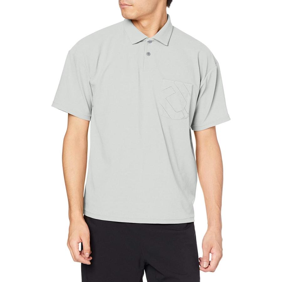 デサント] 半袖ポロシャツ DAYS パイルポロシャツ メンズ グレー 日本 S (日本サイズS相当) 新作モデル