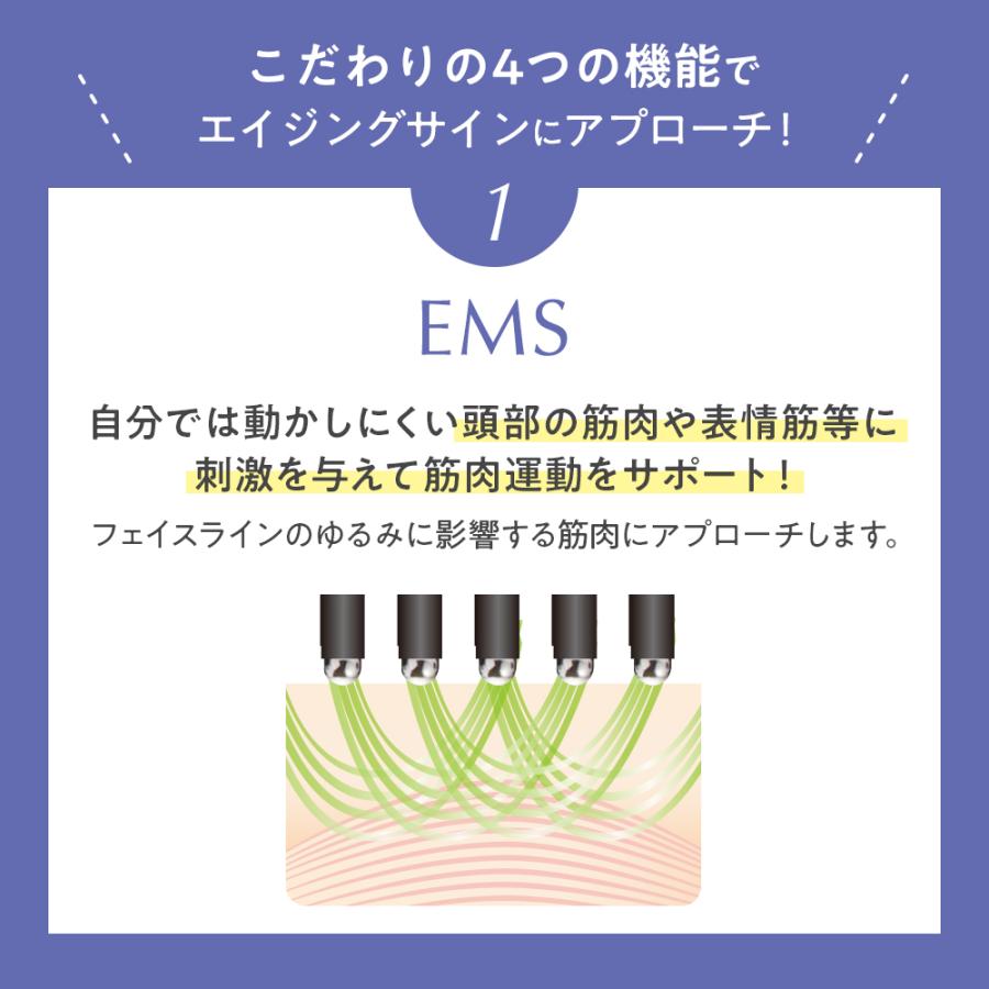 公式 TBC パワーリフトブラシ PRO 美顔器 EMS イオンケア RF ブラシ型家庭用複合美容器 フェイスケア 頭皮ケア 頭皮ブラシ｜tbc-onlinestore｜07