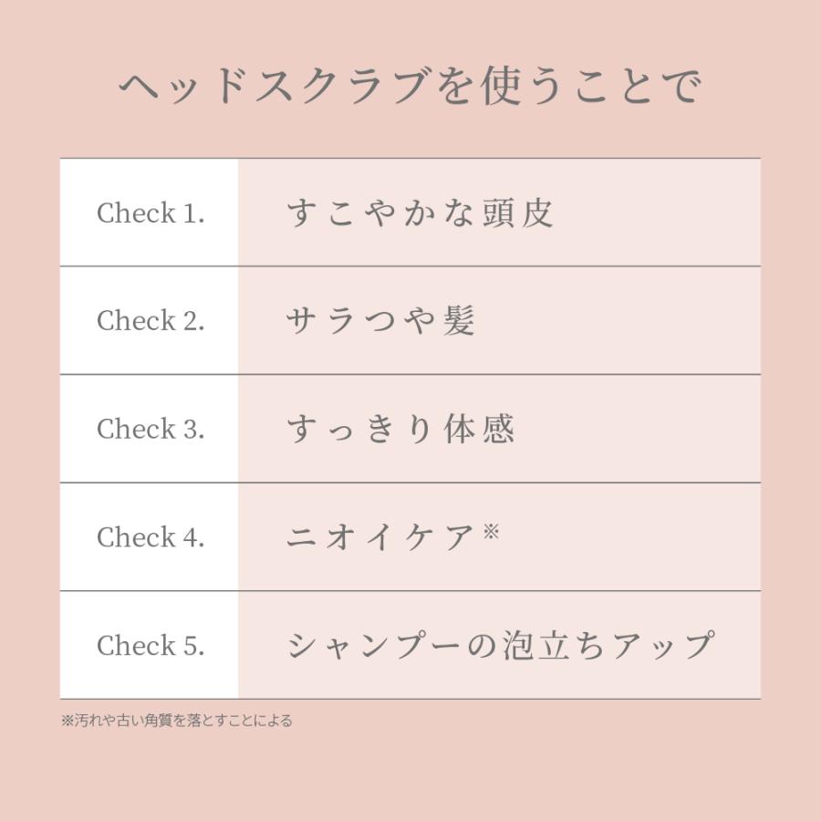 ヘッドスクラブ 公式 TBC B.scalp HUG MYSELF / NEW ME 180g 頭皮ケア 頭皮 ヘアケア スカルプケア 保湿 皮脂 | エステティックTBC | 05