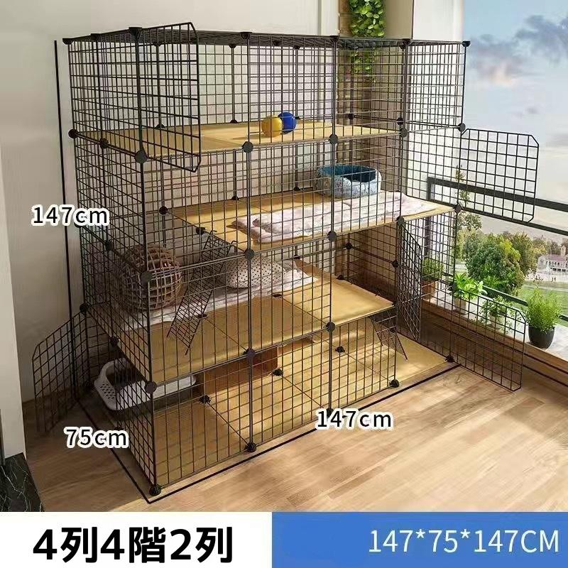 留守番 保護 大型DIYコンビネーション ケージ 特大 ベビー 留守番 保護 大型DIYコンビネーション ケージ 特大 ベビー