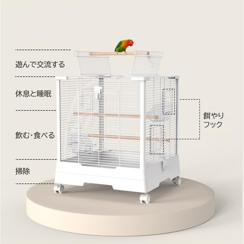 鳥かご 鳥ケージ 大型 高強度 豪華ケージ 大きい 鳥小屋 鳥かご 鳥ケージ 大型 高強度 豪華ケージ 大きい 鳥小屋