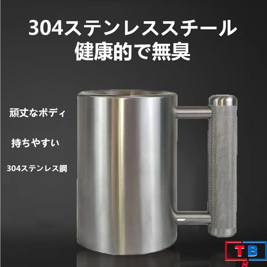 ダンベルヘビーマグ ダンベル カップ ポータブル ギフト包装 筋トレ ボトル THKJ 男性にも女性にも誕生日プレゼント 4kg/6kg/8kg 水ダンベル ?用于エクササ_2