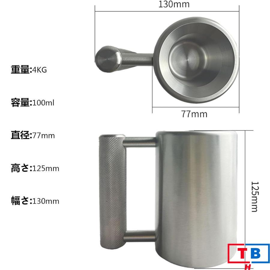 ダンベルヘビーマグ ダンベル カップ ポータブル ギフト包装 筋トレ ボトル THKJ 男性にも女性にも誕生日プレゼント 4kg/6kg/8kg 水ダンベル ?用于エクササ_5