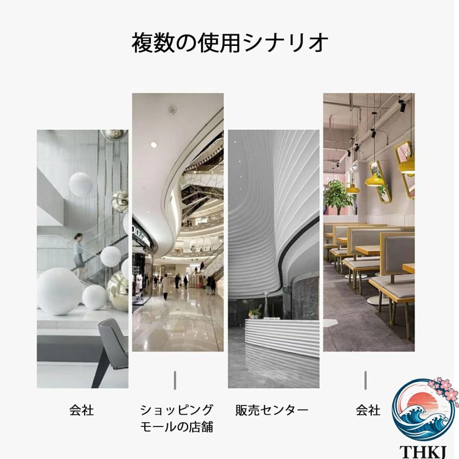 レジカウンター カウンター付きレセプションデスク モダンなフロントデスク THKJ レセプションルームテーブル オフィス応接室ロビー おしゃれ 空間になじむ_5