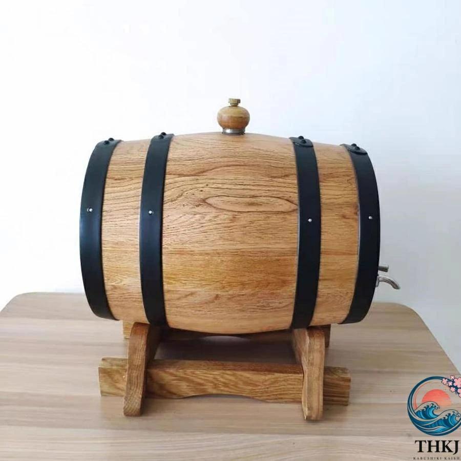 オーク樽木製樽自家製ウイスキーワインビール無垢材樽樽ディスペンサーワイン製造樽 THKJ 使いやすい おすすめ 人気 注目アイテム 便利グッズ 人気アイテムの画像