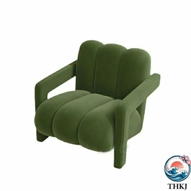 chair010 一人掛け コンパクトソファ 一人用 ひとりがけ THKJ おしゃれ 北欧 コンパクト ゆったり かわいい 韓国インテリア 空間になじむ おすすめ 省スペースの画像