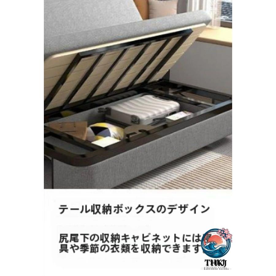 ソファーベッド 折りたたみソファーベッド デッキチェア一人暮らしは小さくて設計を記憶します THKJ おしゃれ 空間になじむ おすすめ お部屋になじむ_7