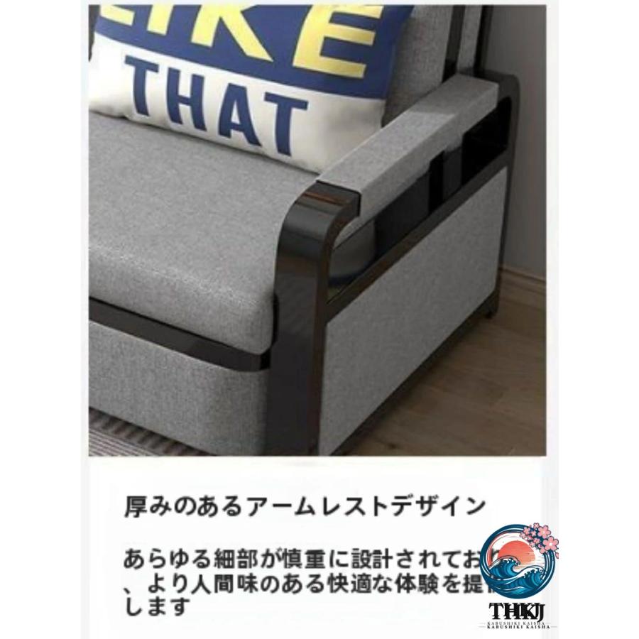 ソファーベッド 折りたたみソファーベッド デッキチェア一人暮らしは小さくて設計を記憶します THKJ おしゃれ 空間になじむ おすすめ お部屋になじむ_8