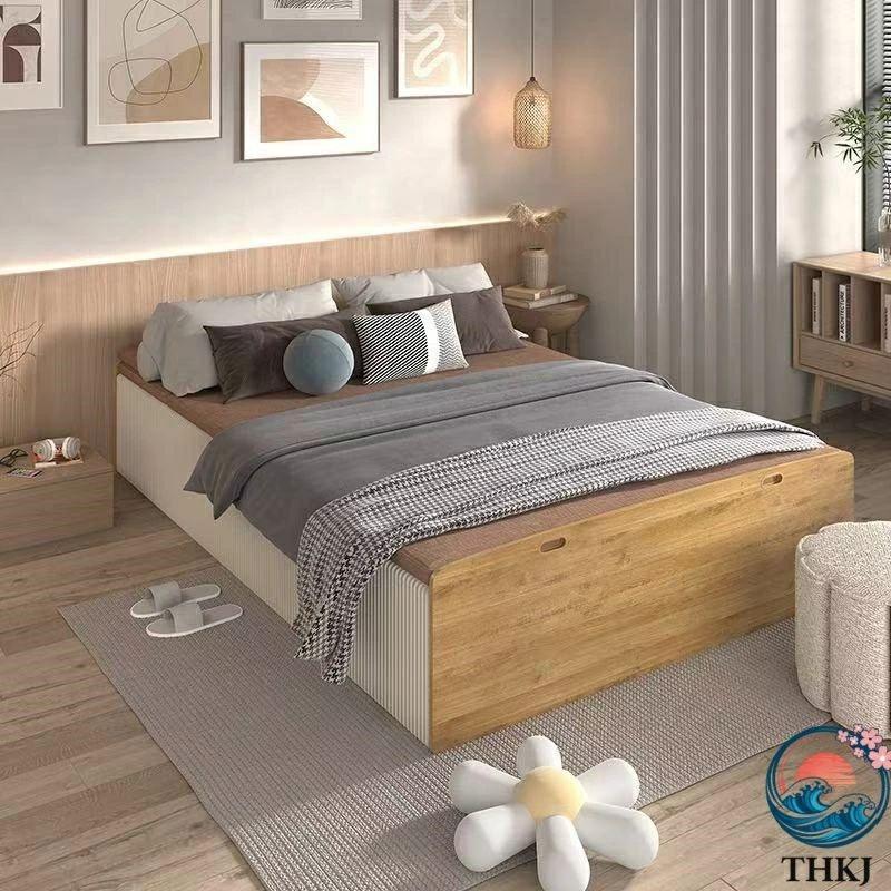 アコーディオンベッド ペーパーベッド シングル 組み立て 簡単 THKJ マットレス付き 伸縮式 隙間収納 シンプル 撥水加工 紙製ベッド 省スペース 整理しやすい_1
