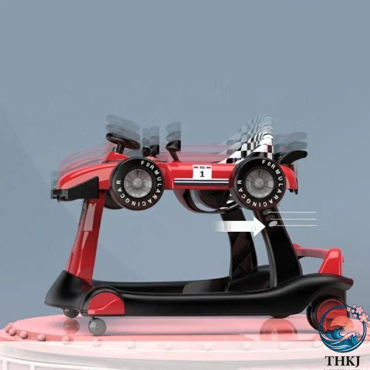 ベビーウォーカー 歩行器 2way ウォーカー THKJ 折りたたみ F1 型 手押し車 音 光 ライト 子供用 取り付け簡単 ドライブ快適 使いやすい 車内を快適に_4
