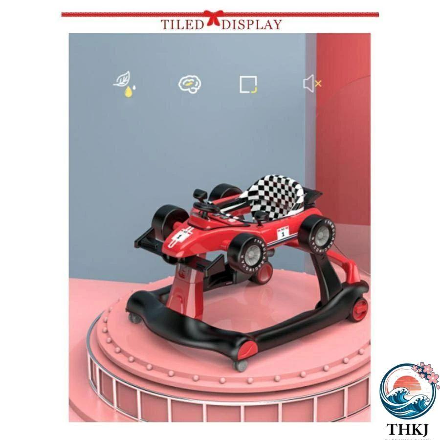 ベビーウォーカー 歩行器 2way ウォーカー THKJ 折りたたみ F1 型 手押し車 音 光 ライト 子供用 取り付け簡単 ドライブ快適 使いやすい 車内を快適に_6