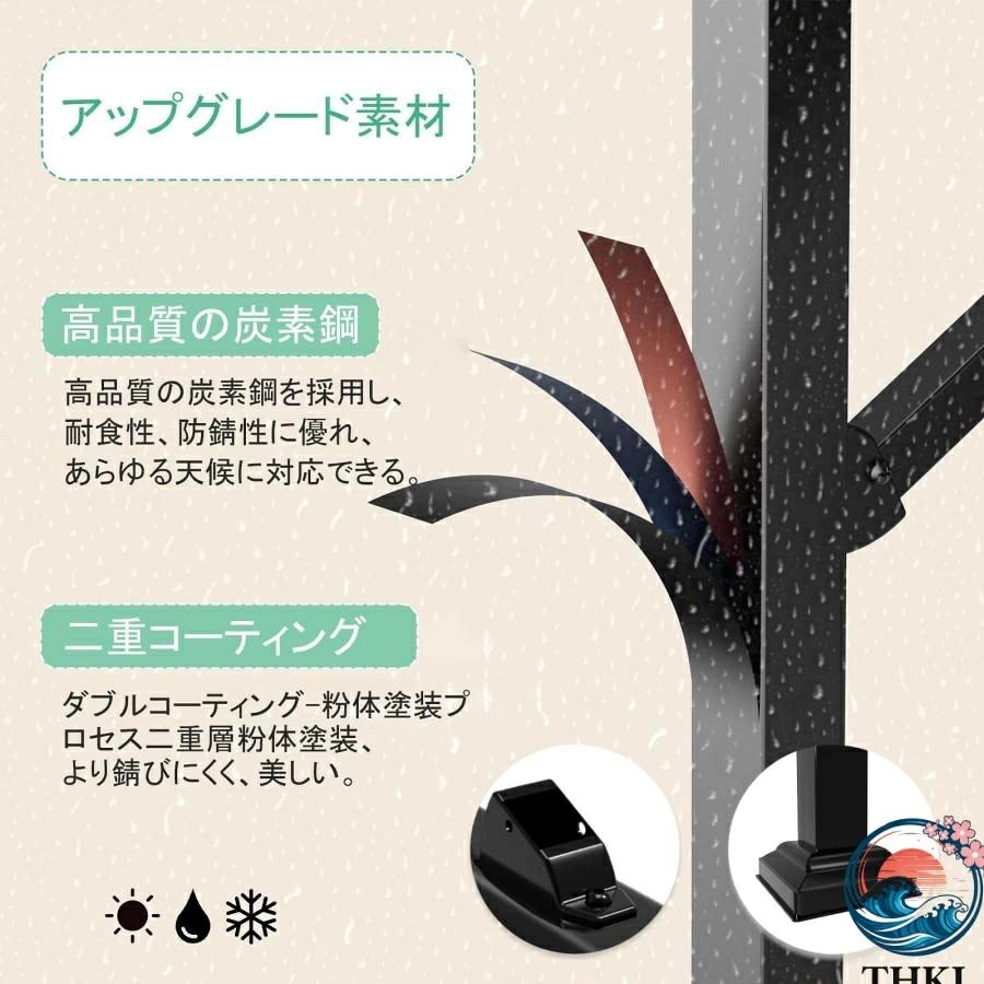屋外 階段 手摺り DIY 手すり 高炭素鋼 階段手摺 長さ67.3cm 荷重280kg THKJ 屋外階段手摺 角度調整可能 手摺階段 屋外用 楼梯 廊下 庭 屋内 玄関 使いやすい