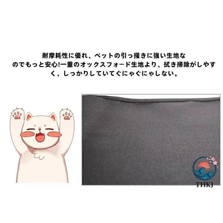 ペットカート 小型犬 大型犬 カート 犬用ベビーカー 折りたたみ THKJ 犬 猫 多頭 バギー 対面式 中型犬 犬猫兼用 四輪 360° 回 食べやすい お手入れ簡単_7