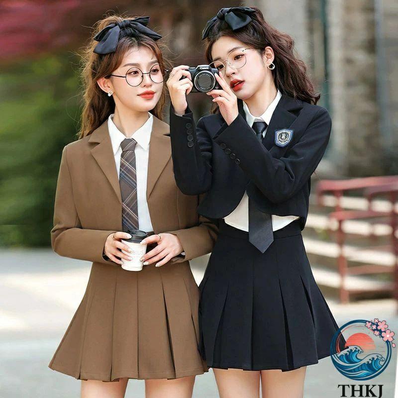 点セット 制服 卒業式 女の子 THKJ 卒服 高校生 入学式 スーツ 使いやすい おすすめ 人気 注目アイテム 便利グッズ 人気アイテム 毎日使いに 使い勝手抜群の画像