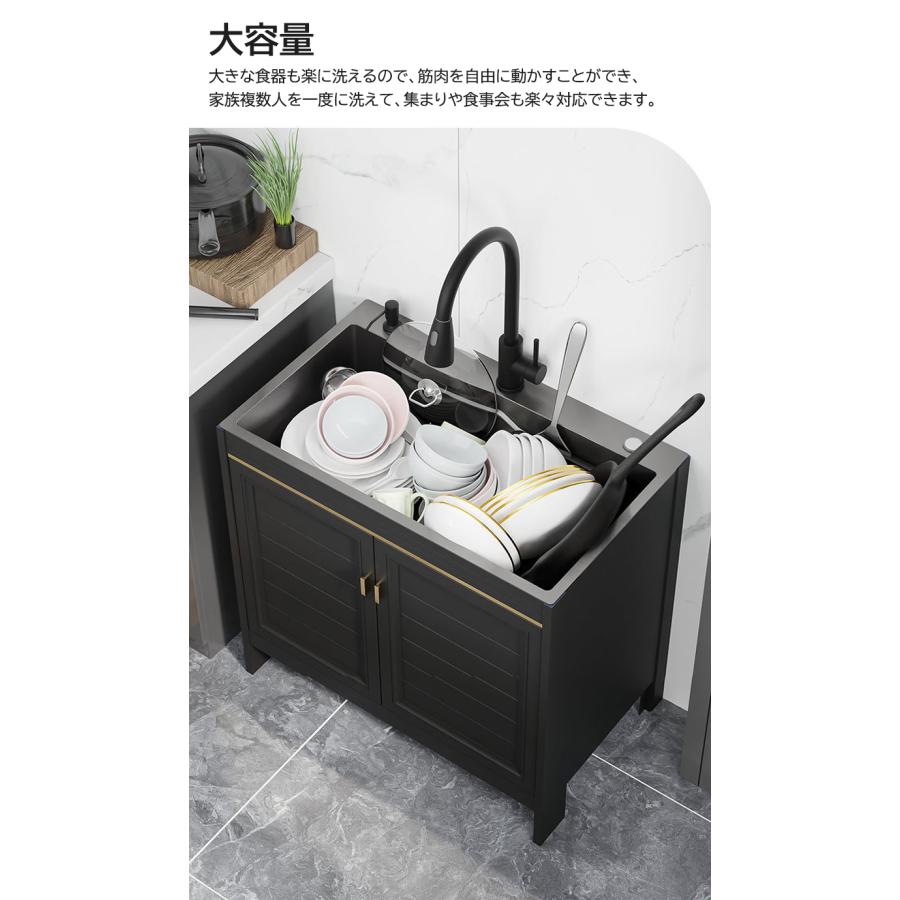 屋外シンク 黒流し台 ガーデンシンク ステンレスキッチンシンクキャビネット付き 業務用シングルボウル流し台 システムキッチン シンクキャビネット 屋外シンク 黒流し台 ガーデンシンク ステンレスキッチンシンクキャビネット付き 業務用シングルボウル流し台 システムキッチン シンクキャビネット
