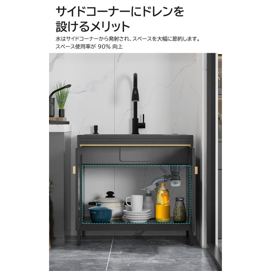 屋外シンク 黒流し台 ガーデンシンク ステンレスキッチンシンク 屋外シンク 黒流し台 ガーデンシンク ステンレスキッチンシンク