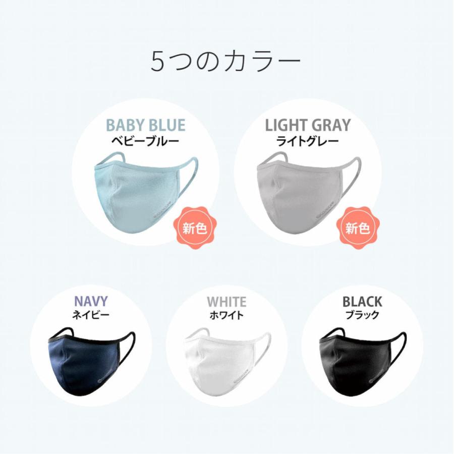 クールコアマスク　1〜2営業日に発送予定【3枚セット】スポーツマスク トレッキング 体操 ダンス 山登り 冷感 冷却 気化熱 濡らして使う |  | 01