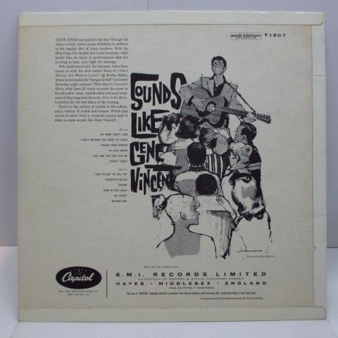 GENE VINCENT (ジーン・ヴィンセント)-Sounds Like (UK 初回オリジナル・モノラル LP/CFS) : TIME ...
