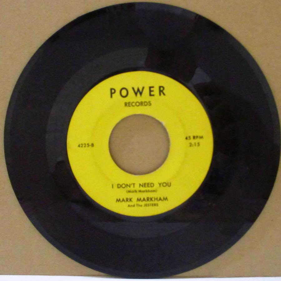 MARK MARKHAM \u0026 THE JESTERS (マーク・マーカム＆ザ・ジェスターズ)-I Don't Need_2