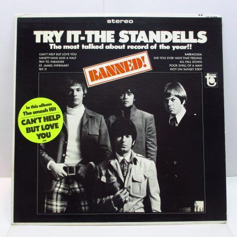 STANDELLS-Try It (US Orig.Stereo LP/Sticker CVR)