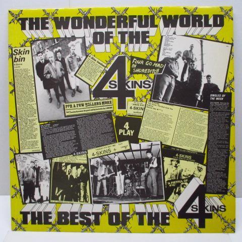 4 SKINS， THE-The Wonderful World Of The 4 Skins (UK オリジナル LP ...