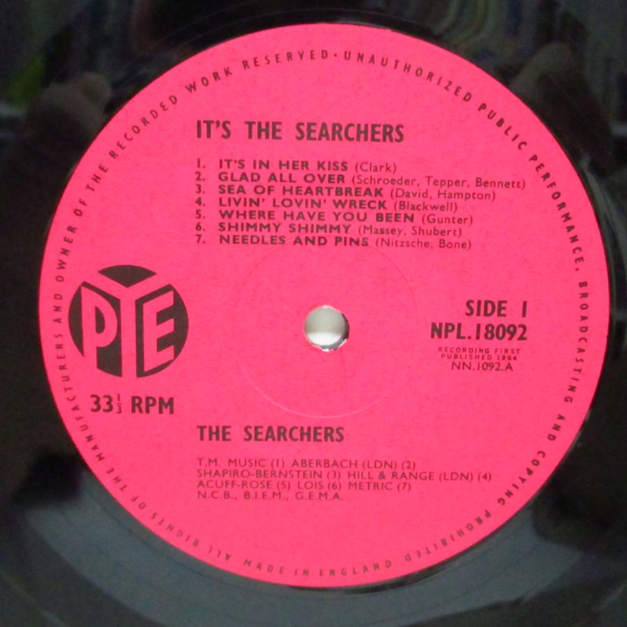 SEARCHERS-It’s The Searchers (UK オリジナル「モノラル」LP/CFS) : TIME BOMB RECORDS ...