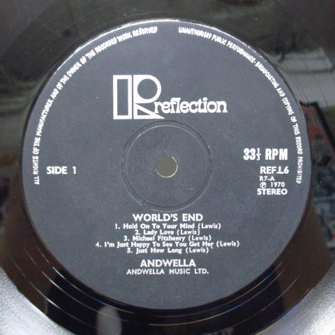 ANDWELLA-Worlds End (1st) (UK Orig.) Orig