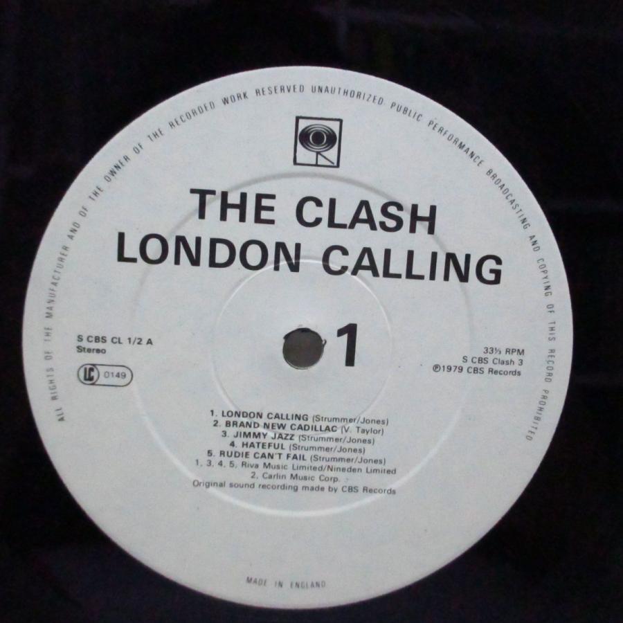 CLASH， THE(クラッシュ)-London Calling (UK 初回オリジナル「白ラベ 