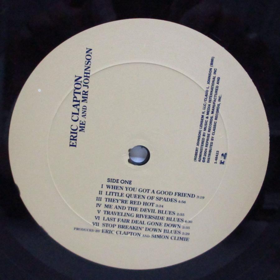 洋楽 Eric Clapton / Me And Mr. Johnson LP 洋楽 Eric Clapton / Me And Mr. Johnson LP CLAPTON,ERIC - Me