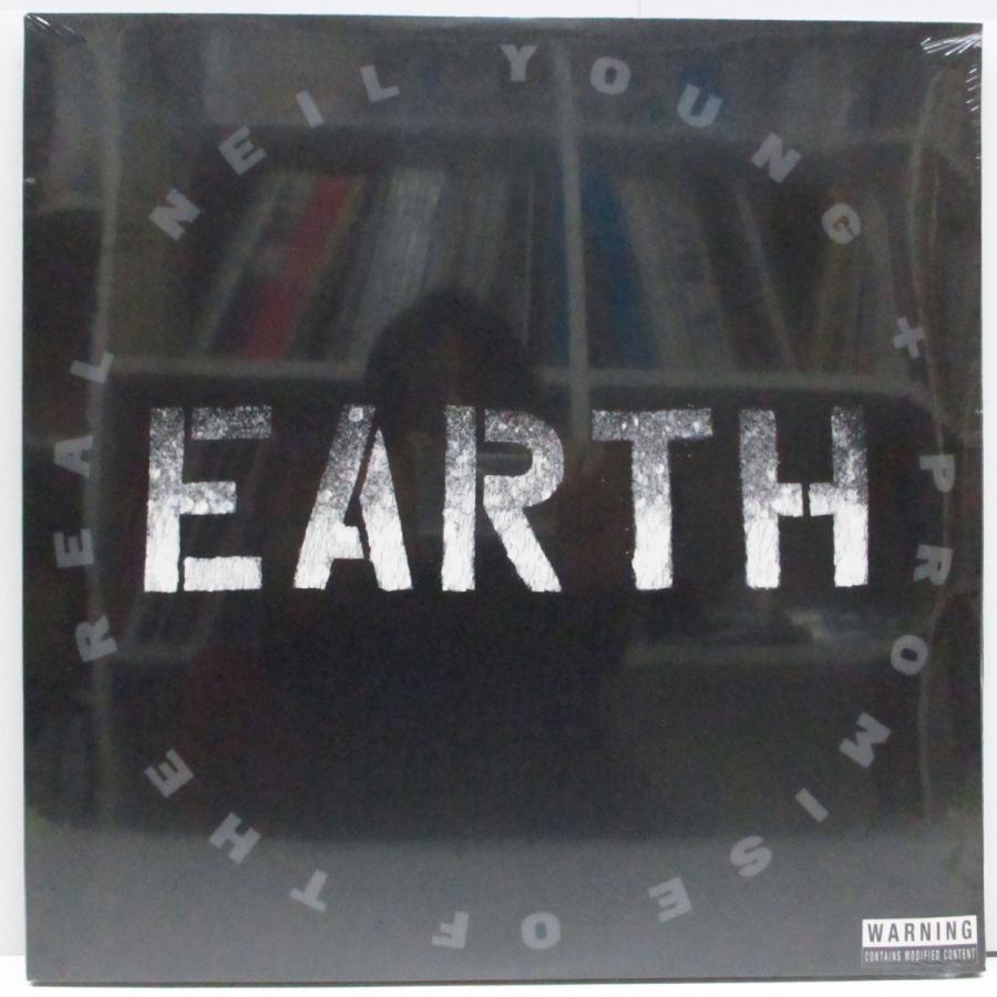 NEIL YOUNG + PROMISE OF THE REAL-Earth (US-Dutch Orig.3 x LP