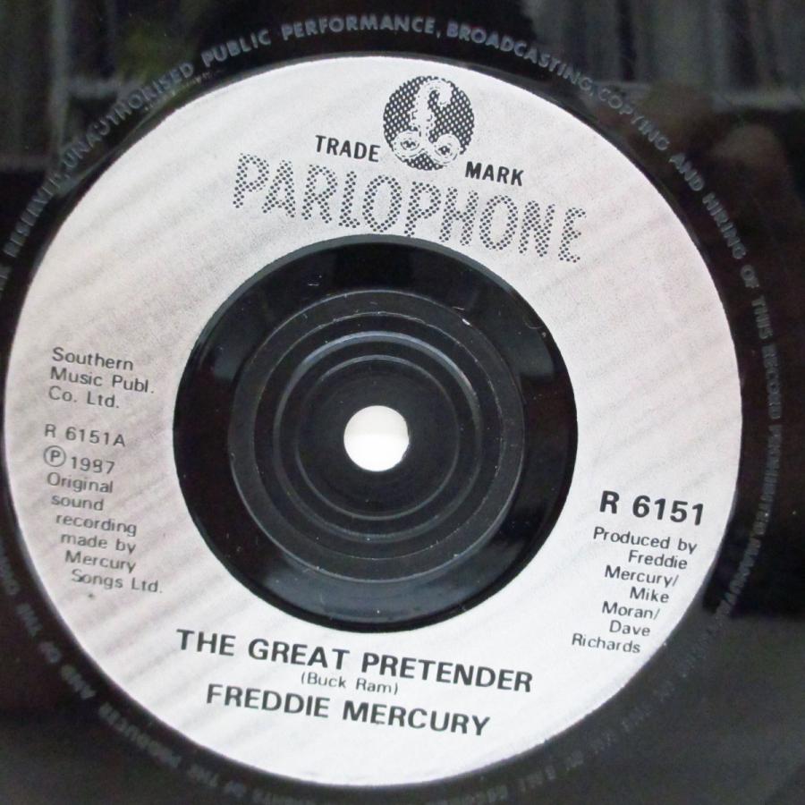 FREDDIE MERCURY-The Great Pretender (UK Orig.7+PS/R 6151)｜tbr002｜03