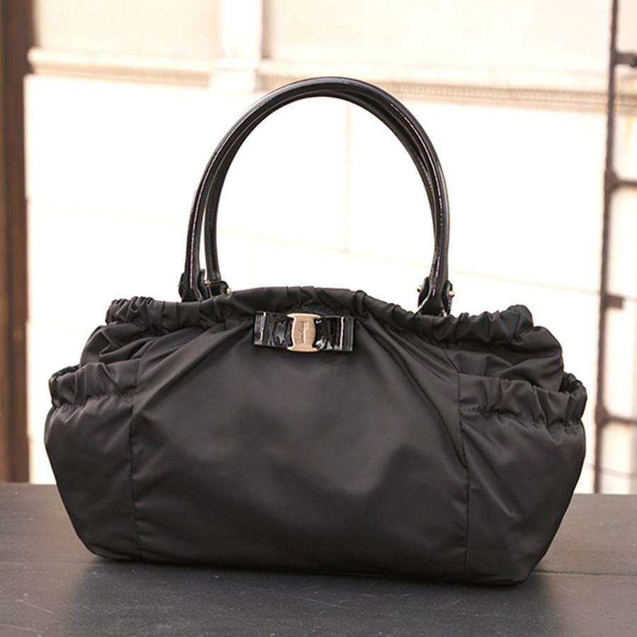 Rakuten フェラガモ ナイロン バッグ フェラガモ ハンドバッグ レディース バック ブラック ブランド Tbsショッピング 史上最も激安 Www Doctor Plan Com