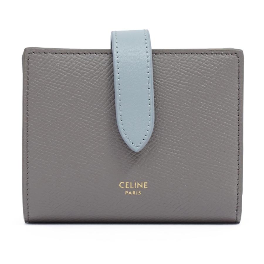 CELINE　財布 CELINE セリーヌ 財布 10H263BRU スモール ストラップウォレット