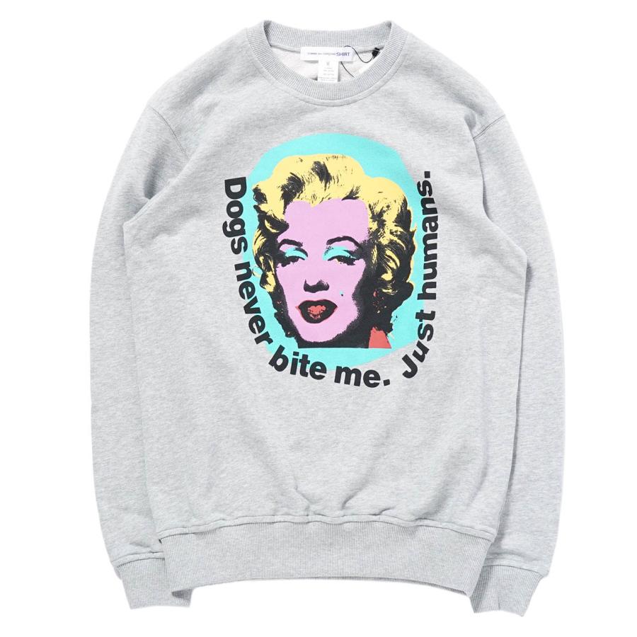 コムデギャルソンシャツ　アンディーウォーホル　スウェット COMME des GARCONS SHIRT（コムデギャルソンシャツ）Andy Warhol