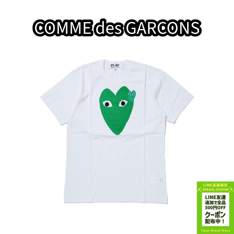 ら*ん様 COMME des GARÇONS PLAY Tシャツ グリーン COMME des GARCONS PLAY Tシャツ グリーン S - メルカリ