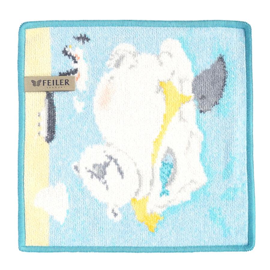 feiler（フェイラー） Lazy Bear レイジーベア ハンカチ ハンドタオル