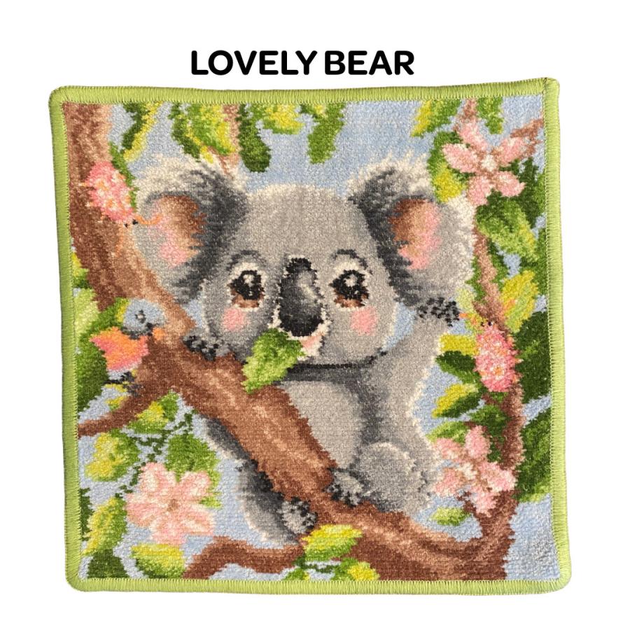 feiler（フェイラー） Lovely Bear ラブリー ベアー コアラ ハンカチ