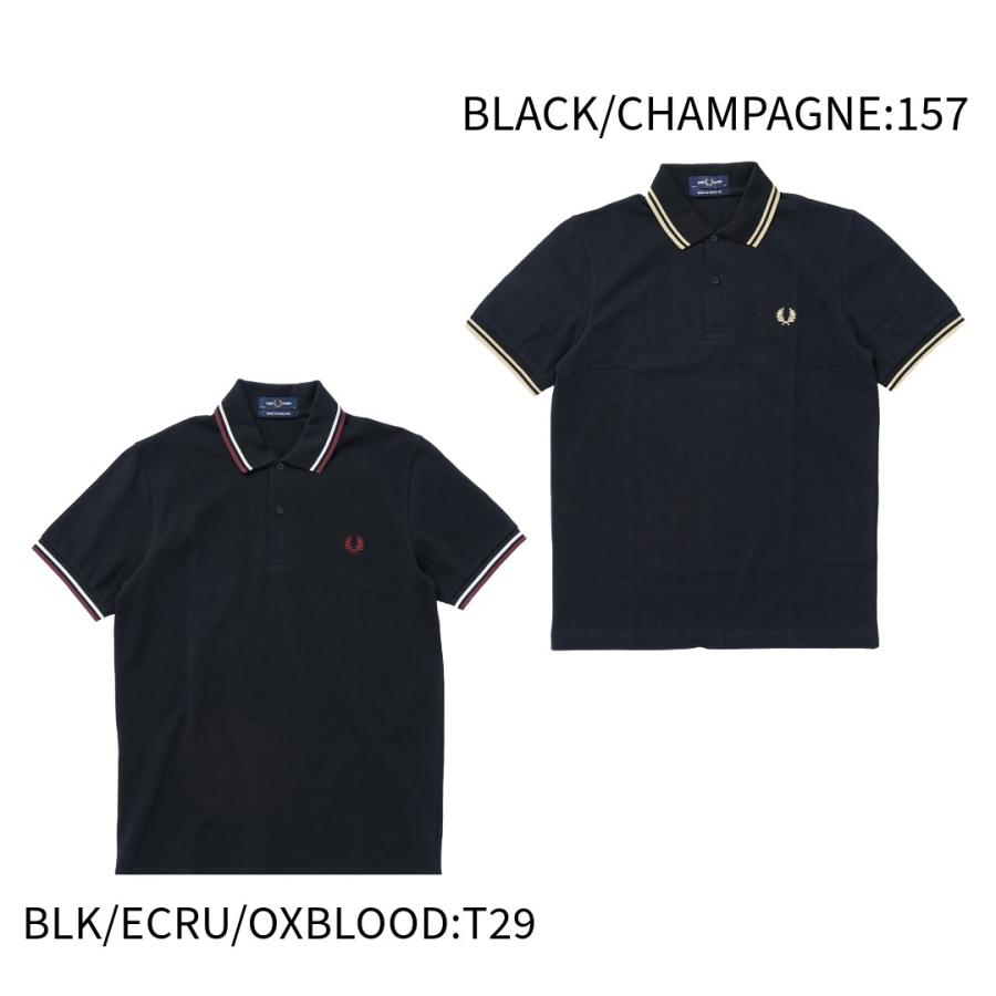 FRED PERRY フレッドペリー 半袖ポロシャツ ブラック M FRED PERRY（フレッドペリー） ポロシャツ ポロ The Fred Perry Shirt