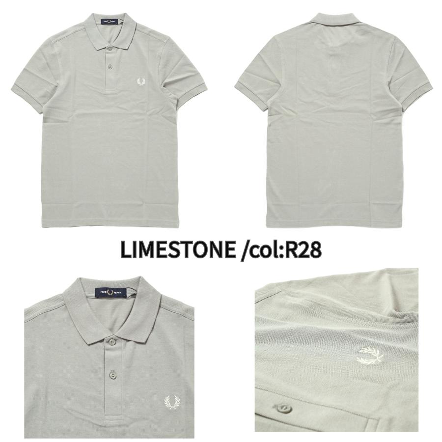 FRED PERRY ポロシャツ フレッドペリー メンズ M6000 PLAIN