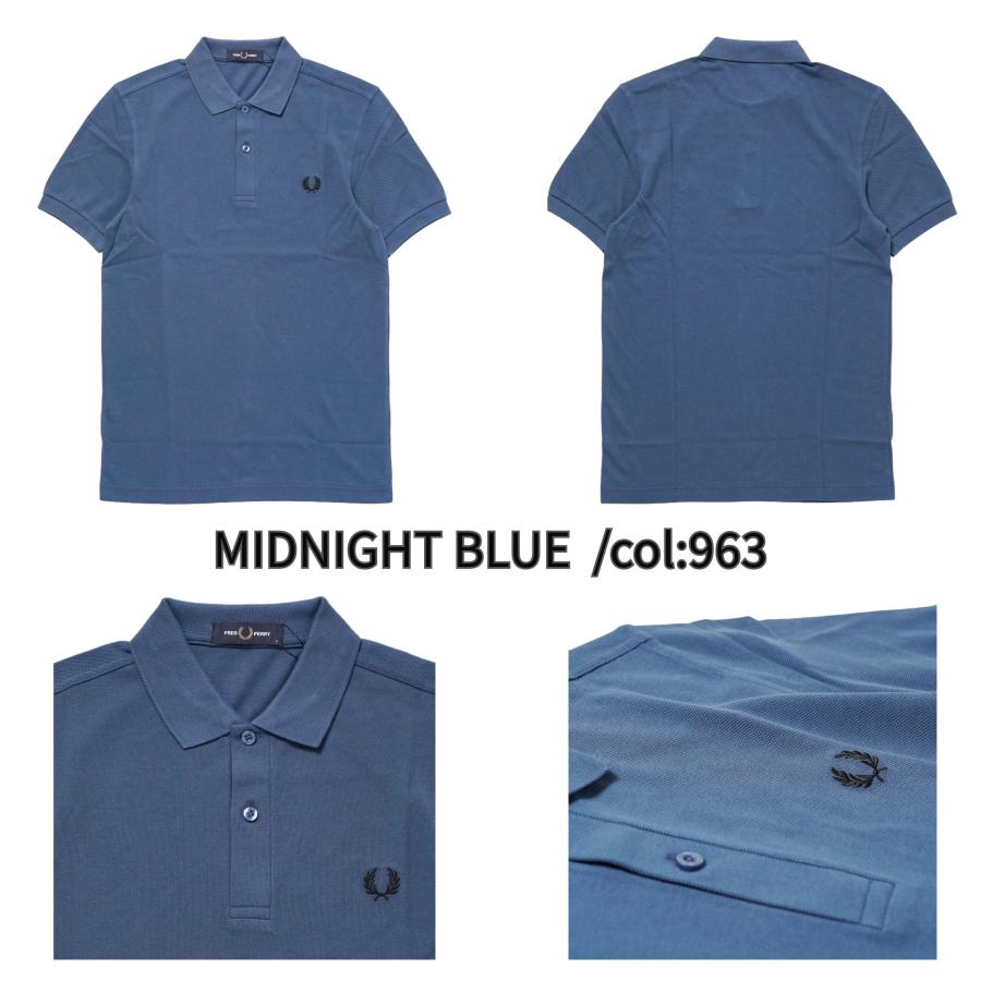 FRED PERRY ポロシャツ フレッドペリー メンズ M6000 PLAIN