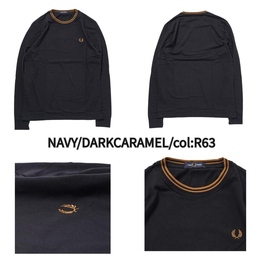 FRED PERRY ロンT フレッドペリー メンズ M9602 Twin Tipped