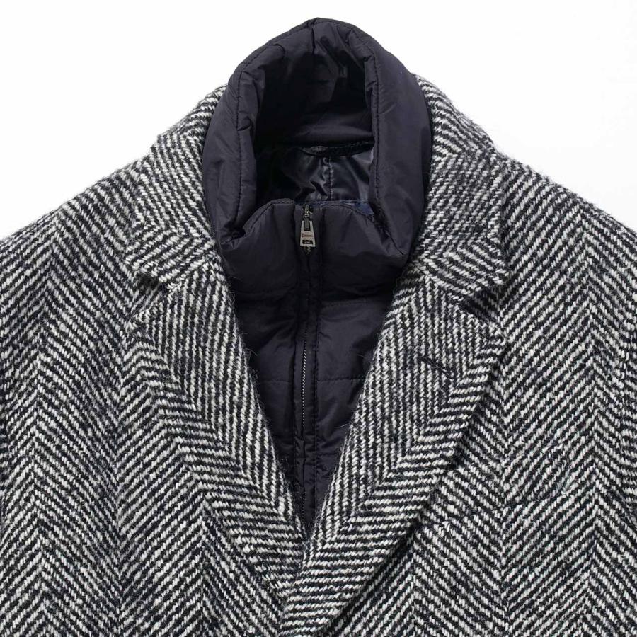 HERNO（ヘルノ） CA000179U CAPPOTTO CON PETTORINA 前立て付き