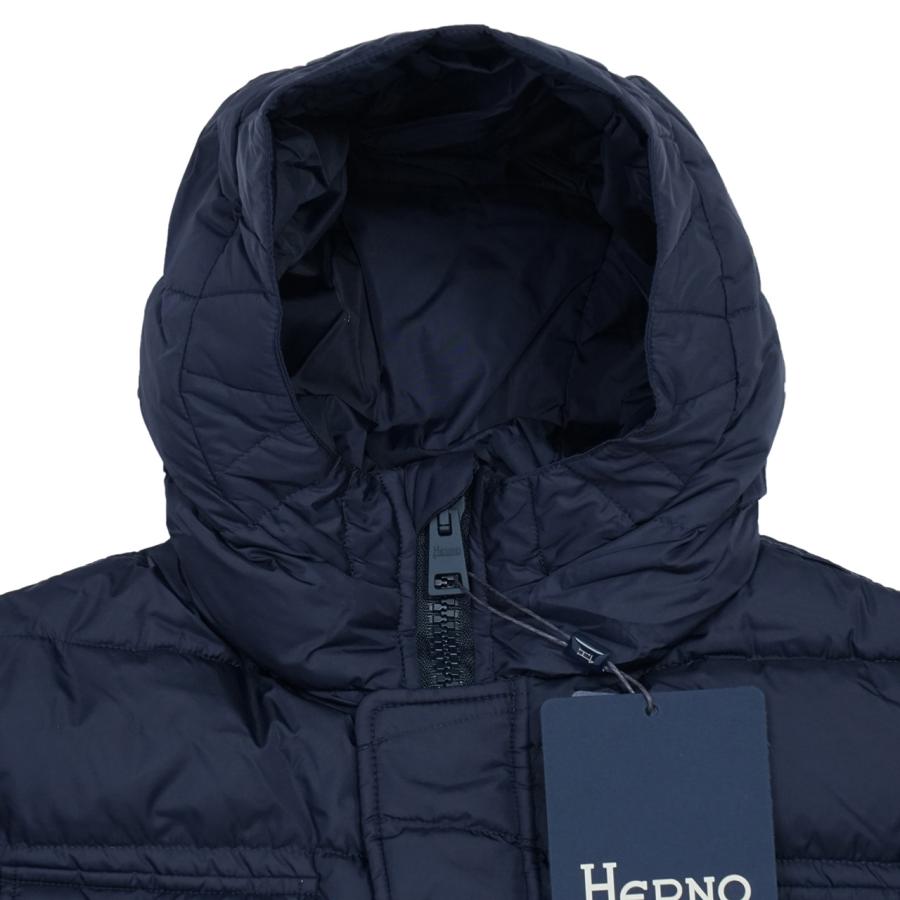 HERNO ヘルノ ポーラテック 4ポケットフードダウンジャケット