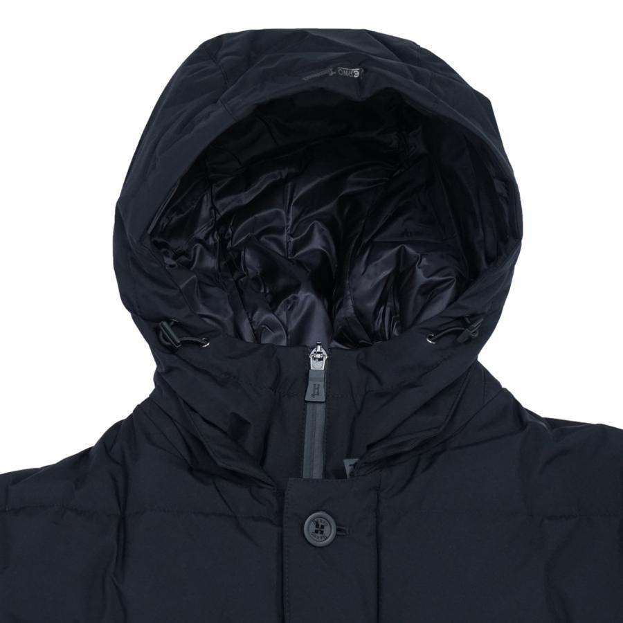 HERNO（ヘルノ） LAMINAR WIND STOPPER フーデッド ダウンチェスター