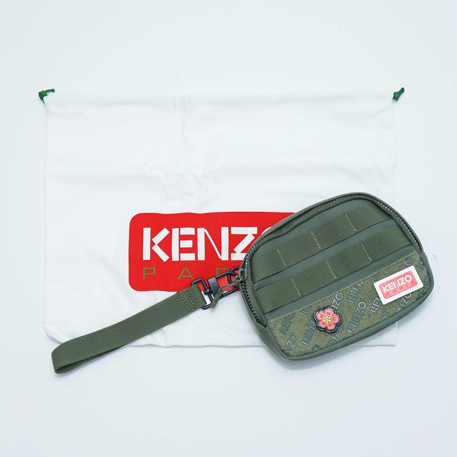 KENZO ケンゾー FC65PM213F30 logo patch messenger bag ジャングル スモール ポーチ プレゼント 人気 メンズ レディース 秋冬2022｜tbstore｜06